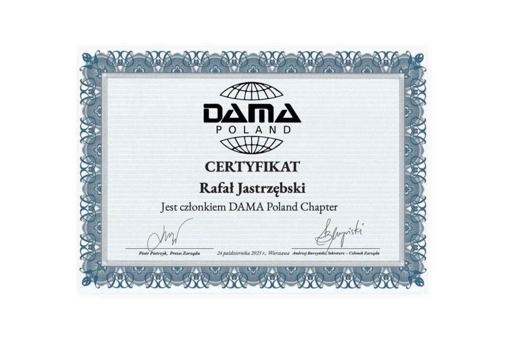 Rafał Jastrzębski | CEO w Sanmargar Team dołączył do DAMA Poland Chapter