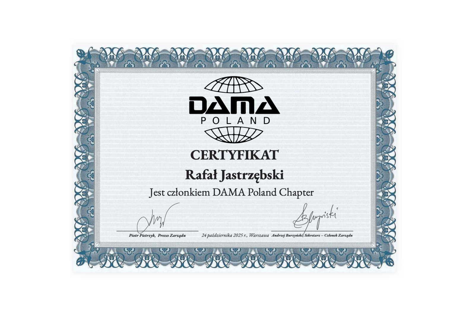 Rafał Jastrzębski | CEO w Sanmargar Team dołączył do DAMA Poland Chapter